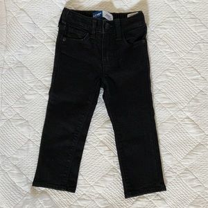 Old Navy Unisex Toddler Black Stretch 360 Skinny Jean Size 2T